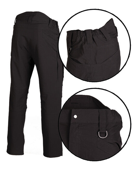 Mil-Tec Assault Trousers, Black