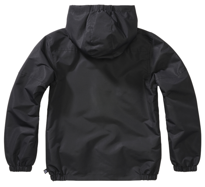 Brandit Summer Frontzip Windbreaker Jacket, Black