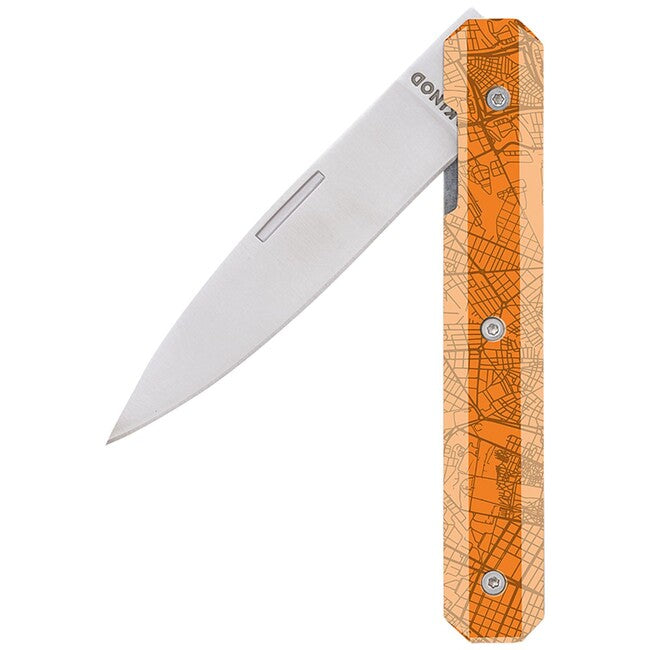 Akinod A03M00016 Pocket Knife 18h07, Downtown Orange