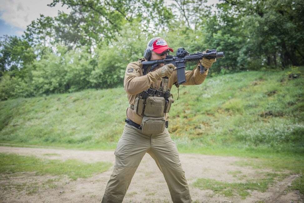Helikon-Tex Range Tactical Gloves, Coyote/Adaptive Green