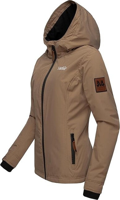 Marikoo Women's Transitional Hoodie Jacket, Blackberry