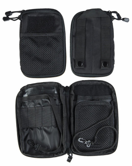 Mil-Tec MOLLE Belt Pouch, Black