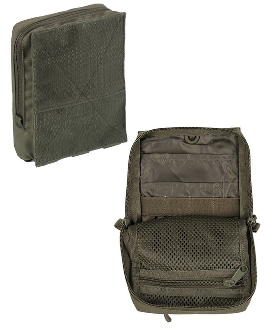 Mil-Tec OD Multi-Purpose Quick-Attach Pouch, Olive