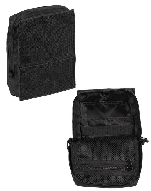 Mil-Tec OD Multi-Purpose Quick Release Pouch, Black