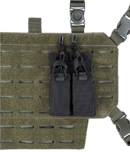 Mil-Tec OD Double Quick-Draw Pistol Holster, Black