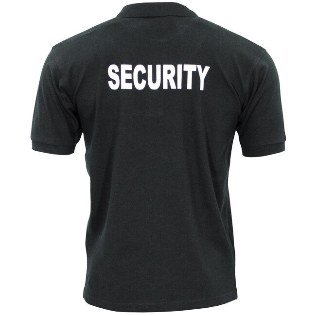 MFH Security Polo Shirt, Black