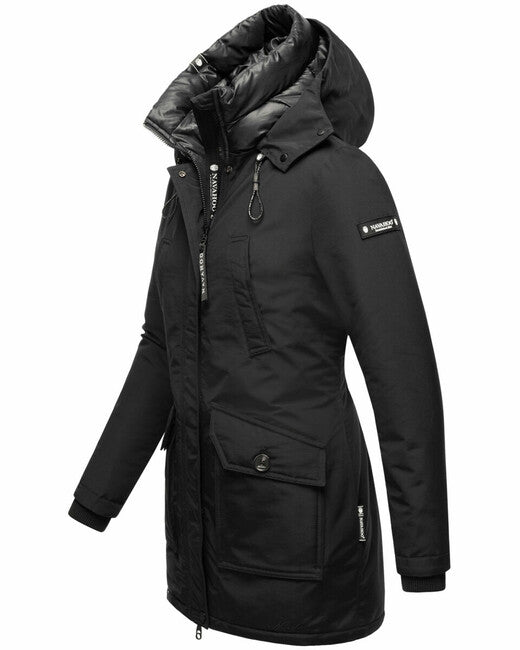Navahoo Women's Winter Jacket Blizzardstorm, Black
