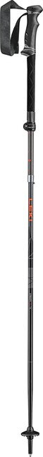LEKI Legacy FX TA Trekking Poles, Silver Grey-Bright Red-Black, 110-130 cm
