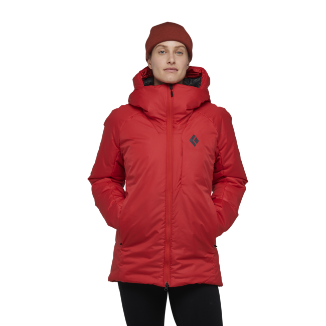 Black Diamond Belay Women's Parka, Coral Red