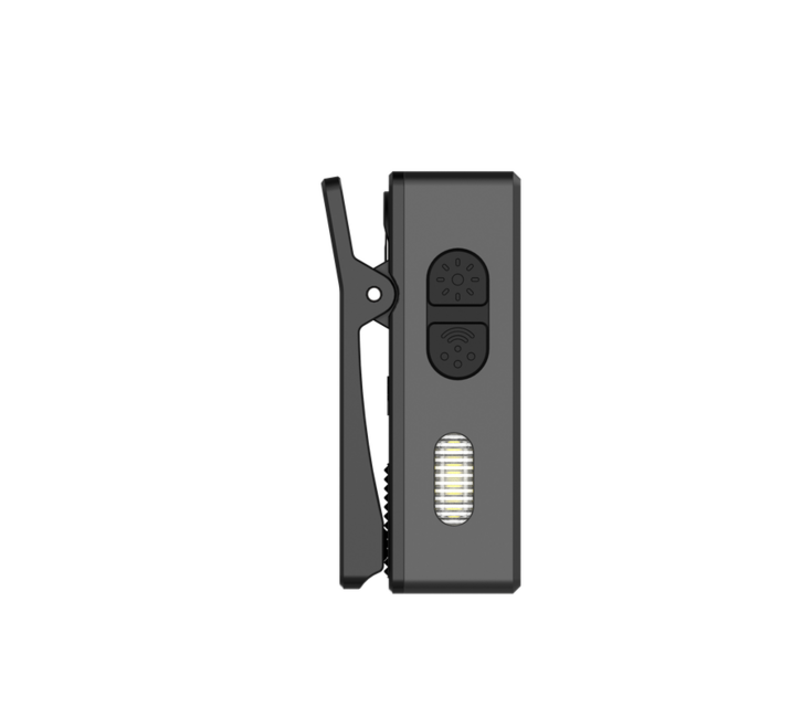 Speras Multifunctional EDC Flashlight with Clip U1, Black