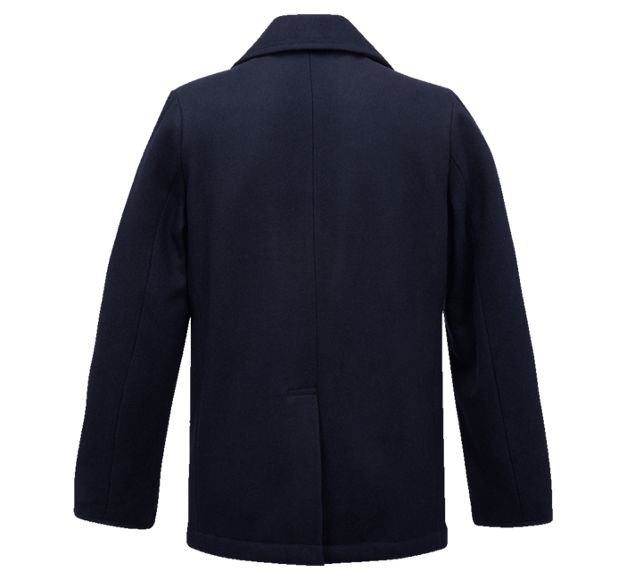 Brandit Pea Coat, Navy Blue