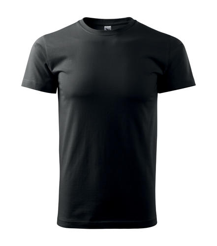 Malfini Heavy New Short Sleeve T-Shirt 200 g/m², Black