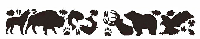 GearAid Tenacious Tape Záplaty Wildlife