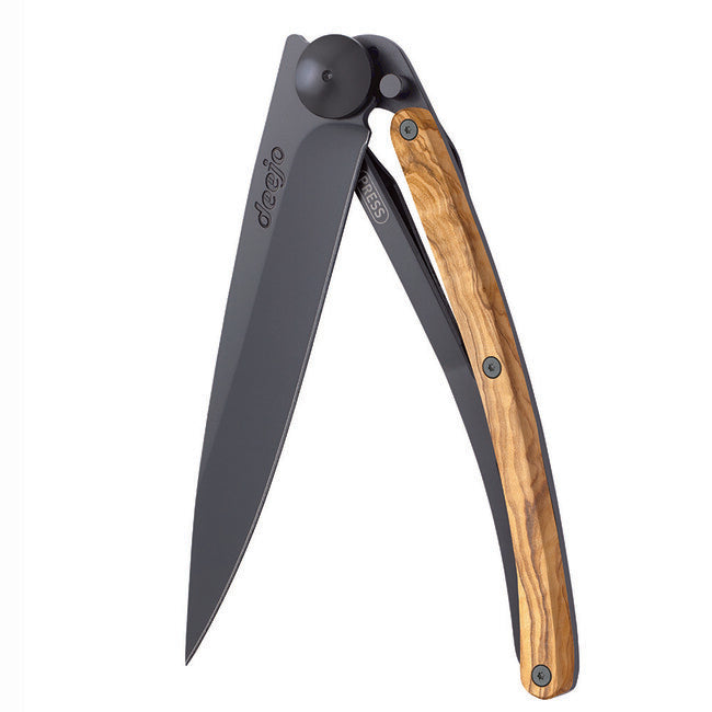 Deejo Giant Folding Knife, Black