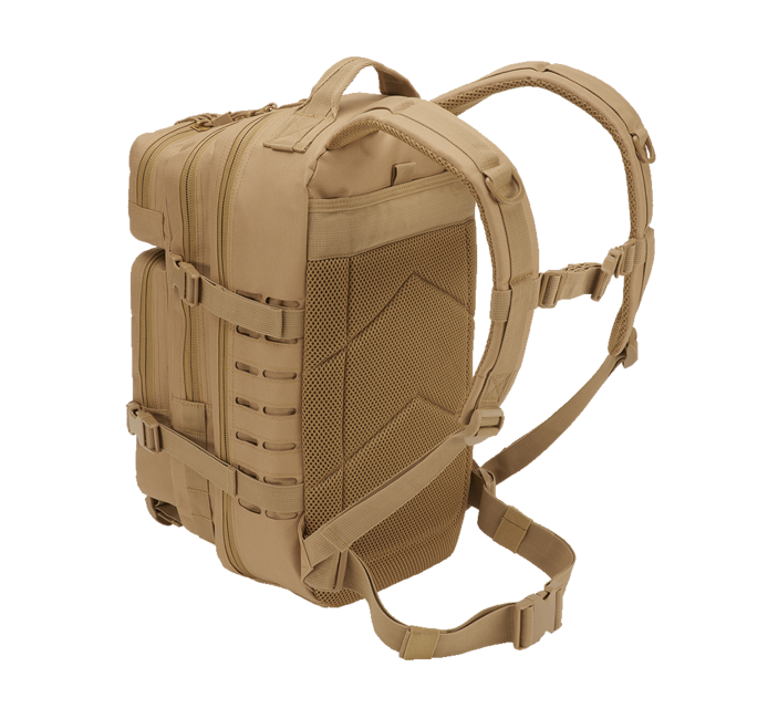 Brandit US Cooper Lasercut Backpack 25L, Camel