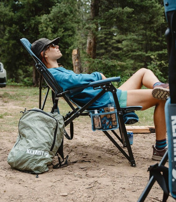Klymit Switchback Camping Chair, Blue