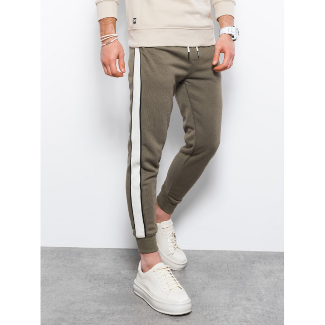 Ombre Men's Sweatpants P865, Olive