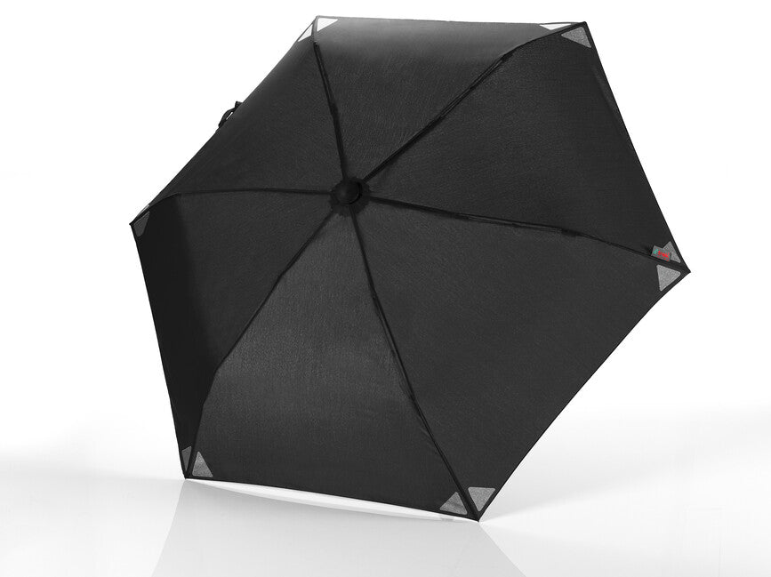 EuroSchirm Light Trek Ultra Ultralight Trekking Umbrella, Black Reflective