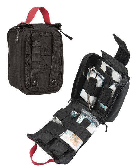 Mil-Tec IFAK Complete First Aid Kit Laser Cut, Black