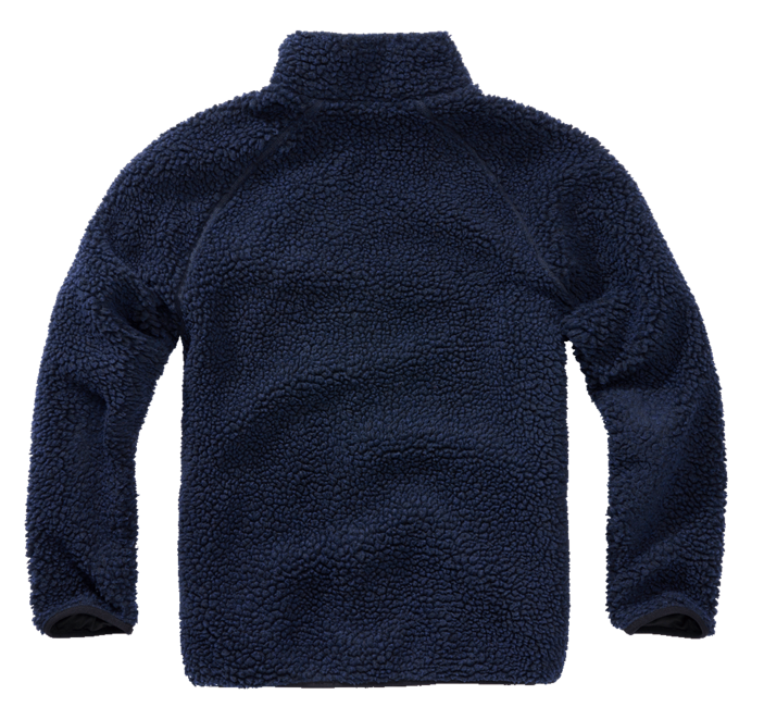 Brandit Teddyfleece Fleece Jacket, Navy Blue