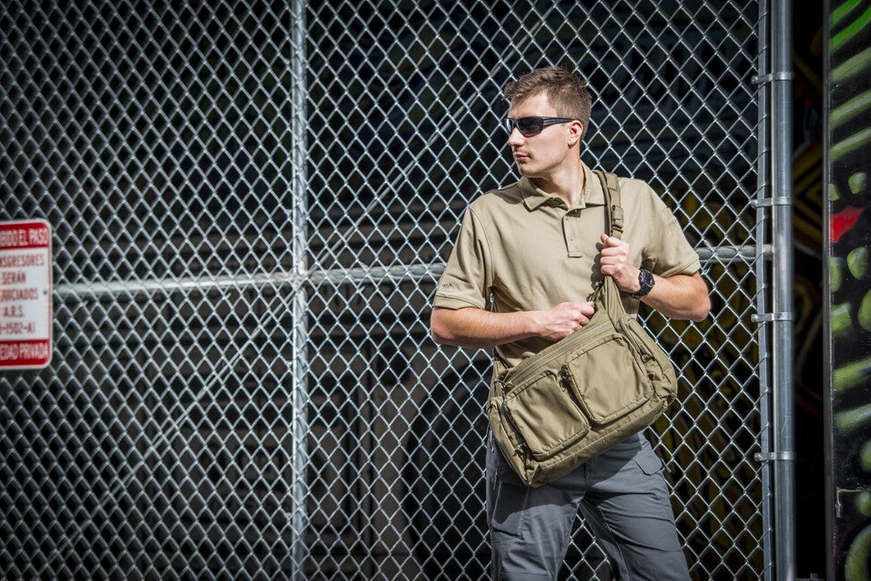 Helikon-Tex WOMBAT Mk2 Shoulder Bag, Cordura, Coyote
