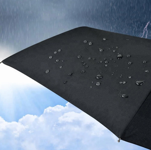 Origin Outdoors Wind-Trek Compact Windproof Umbrella M, Black