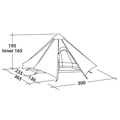 Robens Green Cone 4-Person Tent