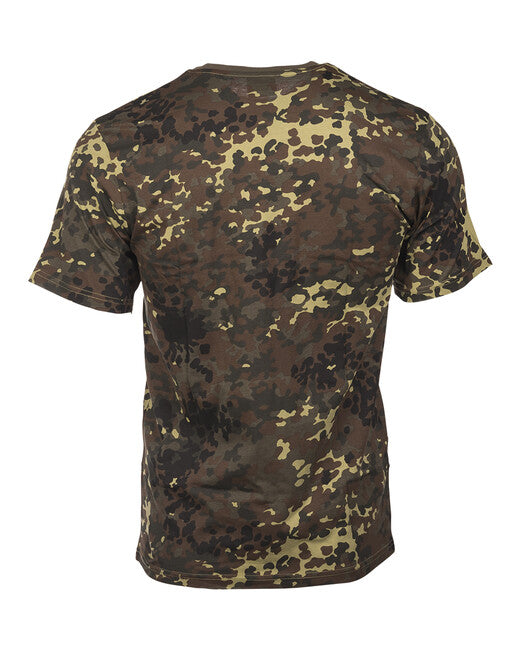 Mil-Tec T-Shirt Short Sleeve Flecktarn