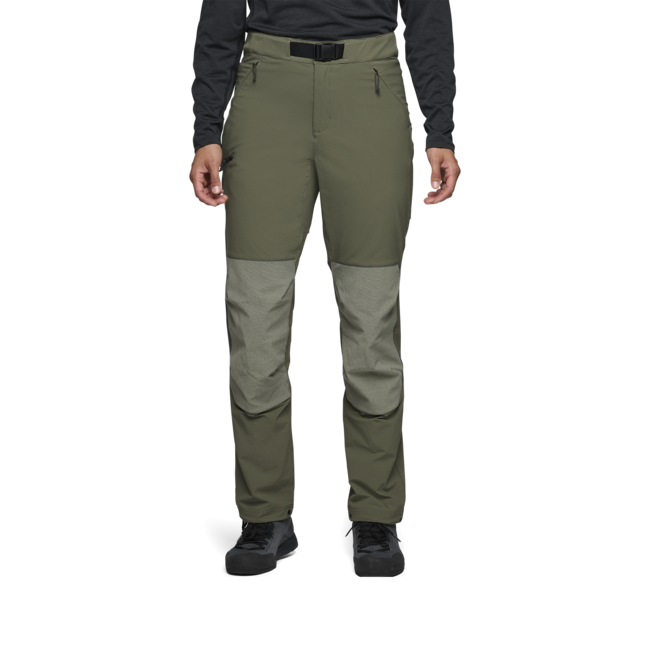 Black Diamond Women's Alpine Hybrid Pants, Tundra-Pine Smoke