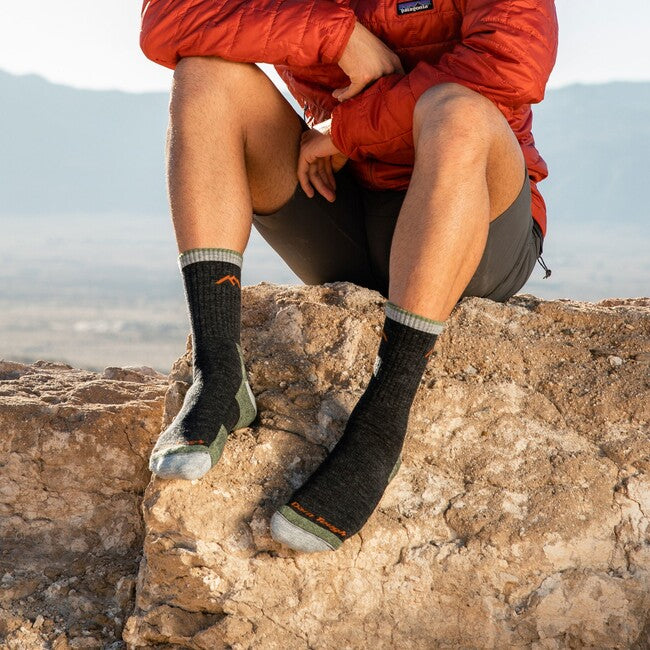 Darn Tough Hiker Micro Crew Socks, Lime
