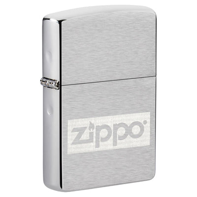 Zippo Lighter and Bottle, Chrome