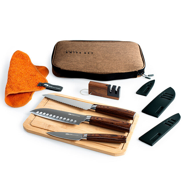 GSI Outdoors Rakau Travel Knife Set