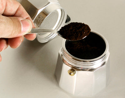 Origin Outdoors Espresso Coffee Maker, 6 Cup, Stainless Steel