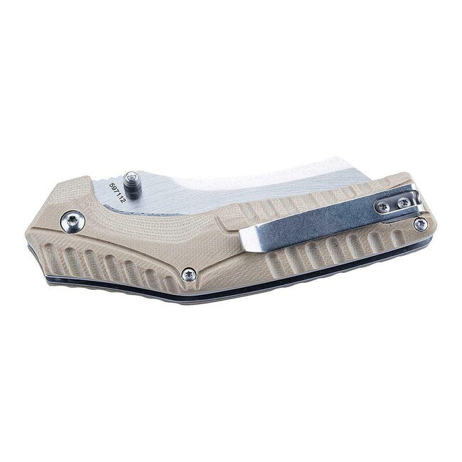 Herbertz One-Hand Folding Knife 8.5cm, G10, Sand