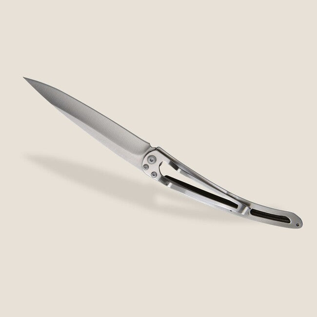 Deejo Folding Knife Wood Ebony