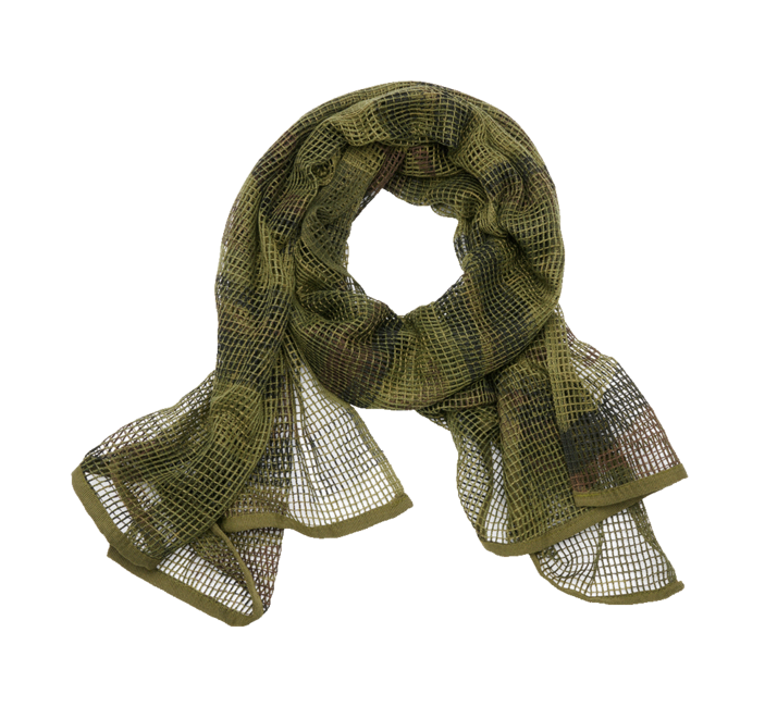 Brandit Commando Net Scarf, Woodland