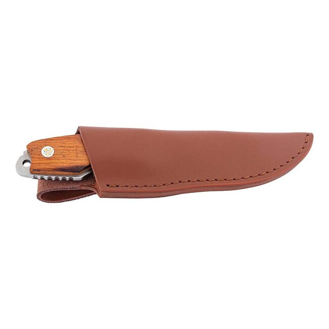 Herbertz Fahrtenmesser Hunting Knife 9.3cm, Brown, Cocobolo Wood