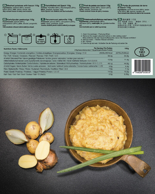 TACTICAL FOODPACK® Potato and Bacon