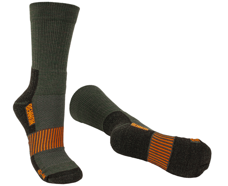 Bennon Merino Trek Socks, Green