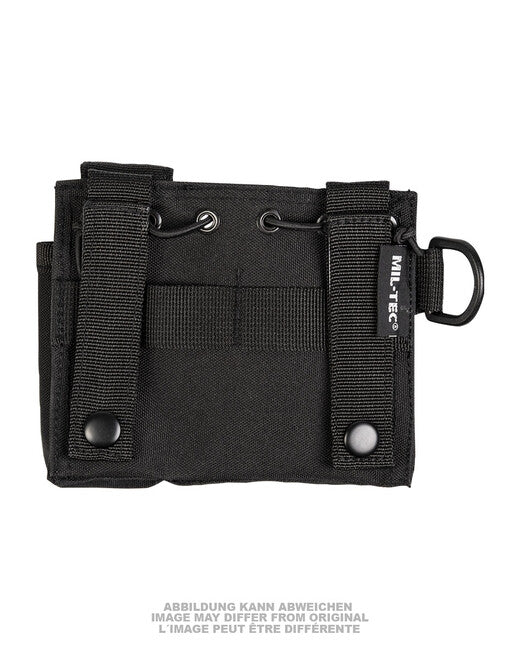 Mil-Tec Admin Pouch MOLLE System, Black