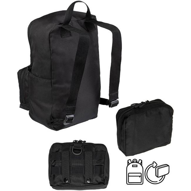 Mil-Tec Assault ultra kompaktný batoh, čierny 15l