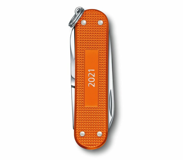 Victorinox Classic Alox LE 2021 Multitool, Orange, 58mm Knife, 5 Functions
