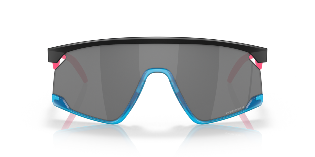 Oakley BXTR Sunglasses 39, Matte Black Frame, Prizm Black Lens