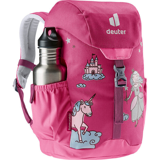 Deuter Schmusebär 8 kids' backpack, ruby-hotpink
