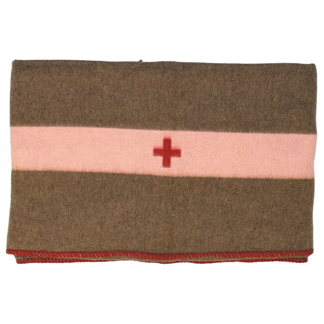 MFH Wool Blanket, Brown, Approx. 200 x 150 cm