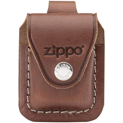 Zippo Leather Lighter Case, Brown
