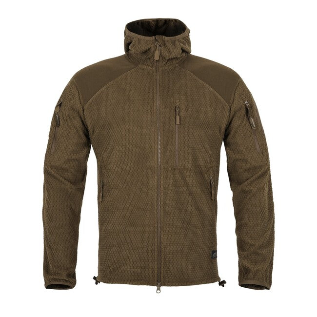 Helikon-Tex Alpha Hoodie Grid Fleece Shadow Grey