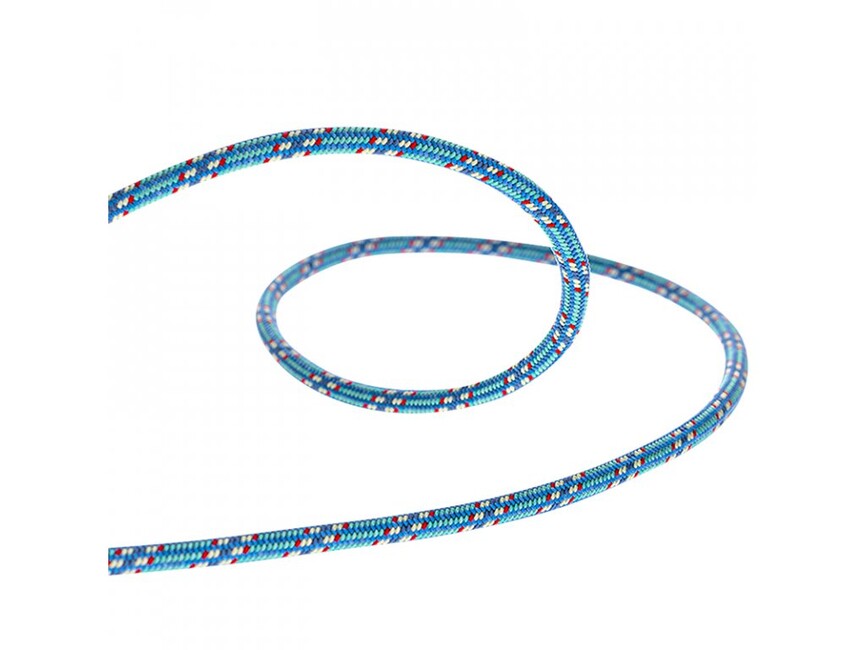 BEAL polovičné lezecké lano Ice Line Unicore 8,1 mm 2 × 50 m, emerald / oranžová