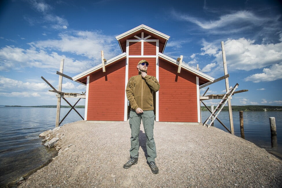 Helikon-Tex STRATUS Heavy Fleece Hoodie, Taiga Green