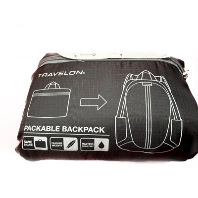 Travelon Denný batoh Packable 18 L, čierna